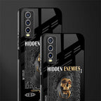 hidden enemies glass case for vivo y20i vivo y20t image-2