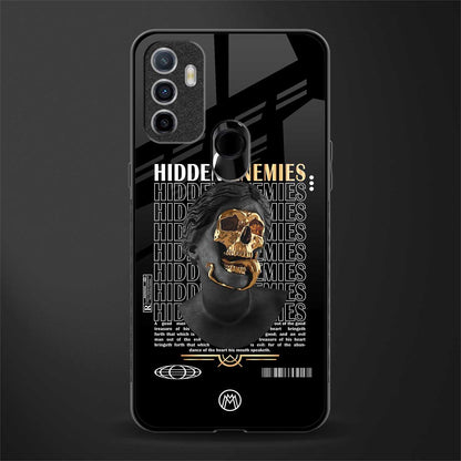 hidden enemies glass case for oppo a53 image