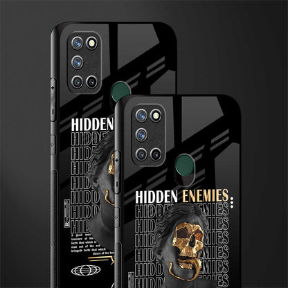 hidden enemies glass case for realme 7i image-2