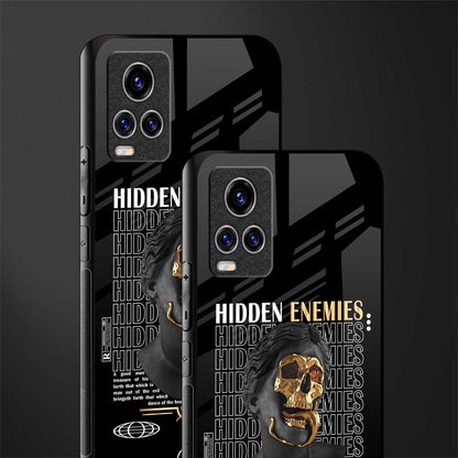 hidden enemies glass case for vivo v20 pro image-2