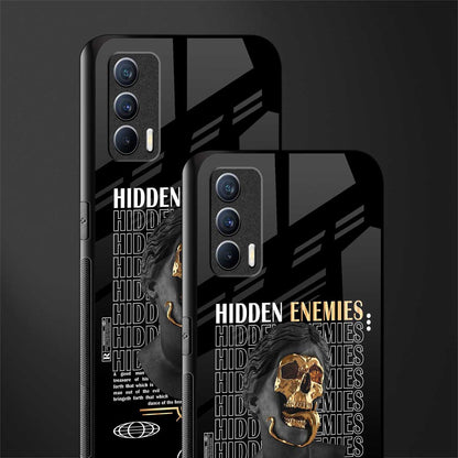 hidden enemies glass case for realme x7 image-2