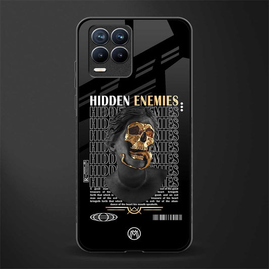 hidden enemies glass case for realme 8 pro image