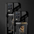 hidden enemies glass case for realme 8 5g image-2