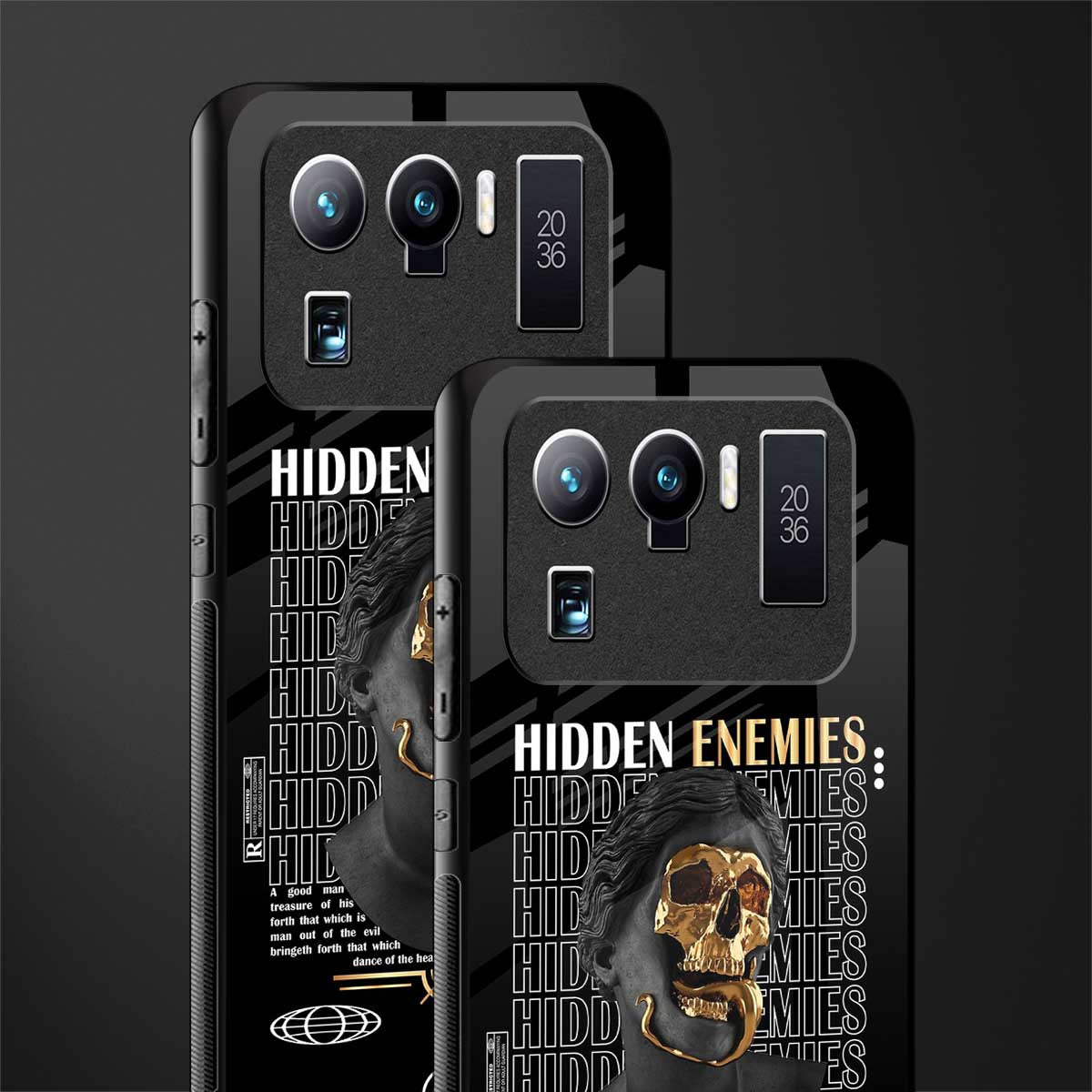 hidden enemies glass case for mi 11 ultra 5g image-2