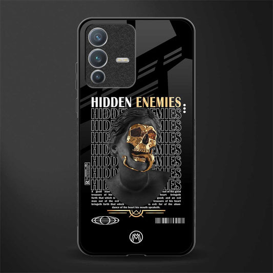 hidden enemies glass case for vivo v23 pro 5g image