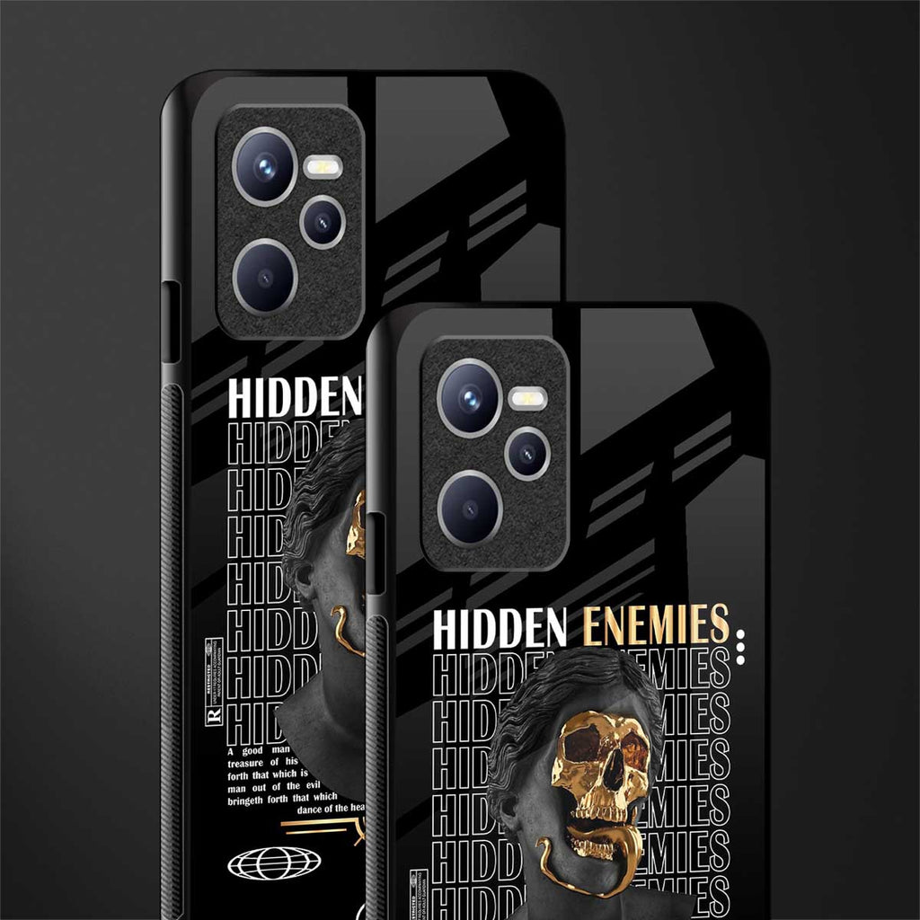 hidden enemies glass case for realme c35 image-2