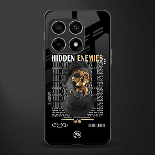 hidden enemies glass case for oneplus 10 pro 5g image