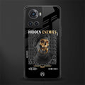 hidden enemies back phone cover | glass case for oneplus 10r 5g