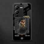 hidden enemies back phone cover | glass case for vivo v25 pro 5g