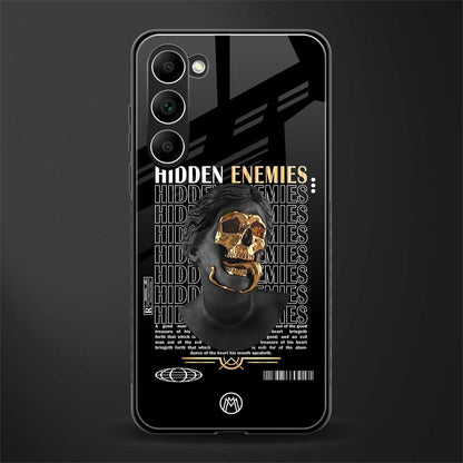 hidden enemies glass case for phone case | glass case for samsung galaxy s23