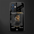 hidden enemies back phone cover | glass case for oneplus 9