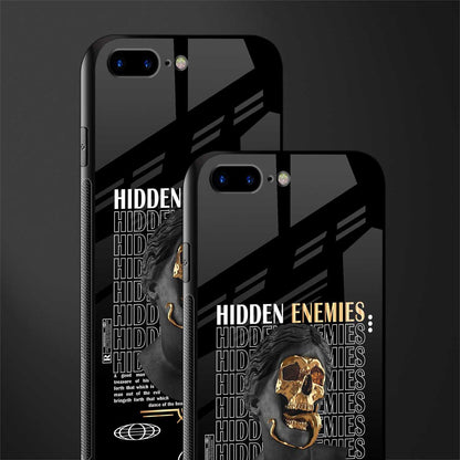 hidden enemies glass case for iphone 7 plus image-2