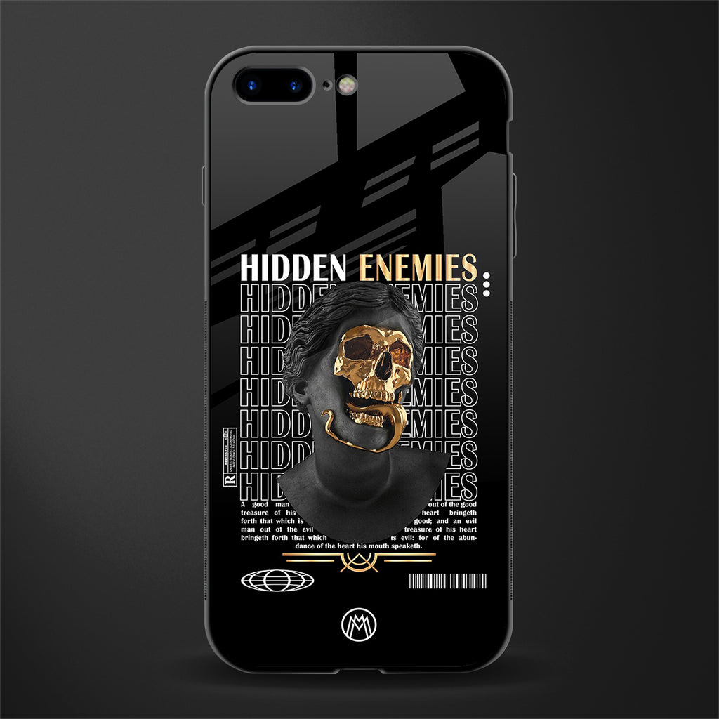 hidden enemies glass case for iphone 7 plus image