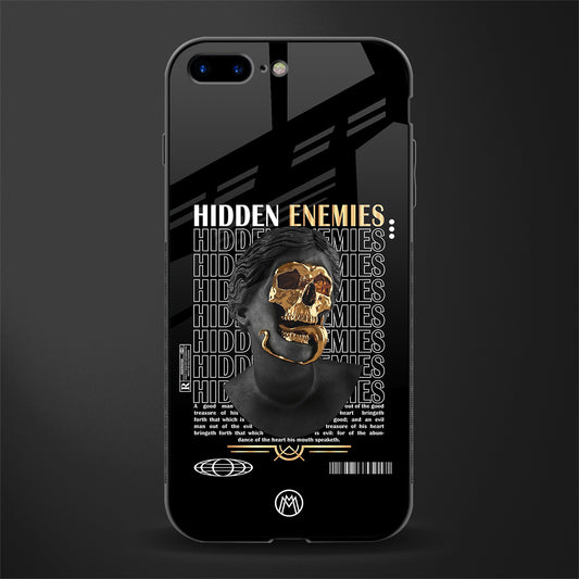 hidden enemies glass case for iphone 7 plus image