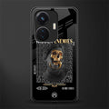 hidden enemies back phone cover | glass case for vivo t1 44w 4g