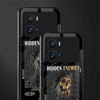 hidden enemies back phone cover | glass case for iQOO 9 Pro