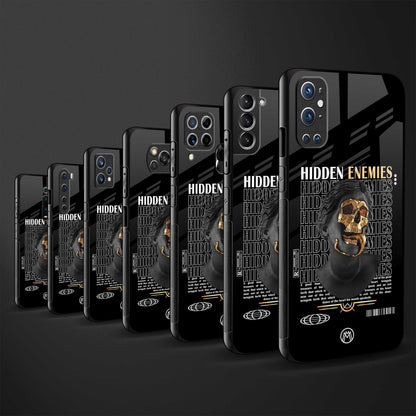 hidden enemies glass case for iphone 14 pro max image-3