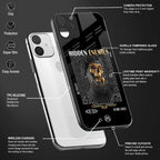 hidden enemies glass case for realme 7 image-4