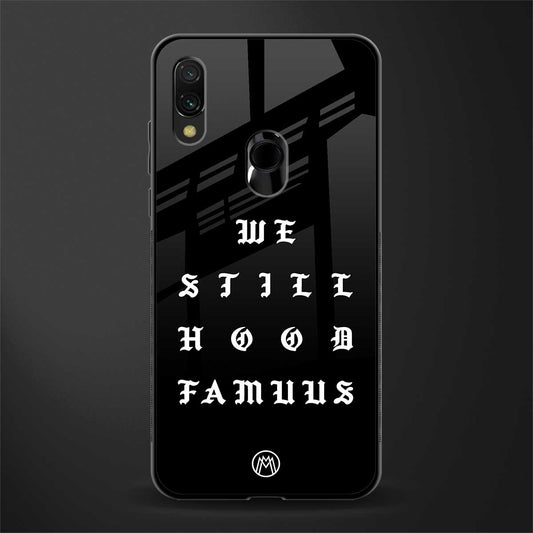 hood famous phone cover for redmi 7redmi y3