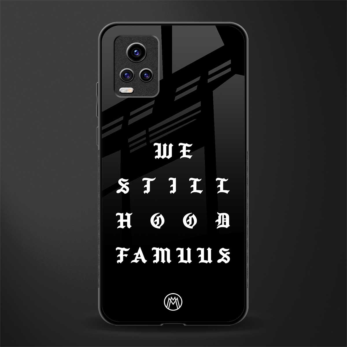 hood famous back phone cover | glass case for vivo y73