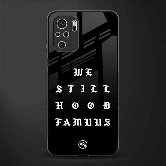 hood famous phone cover for redmi note 10s
