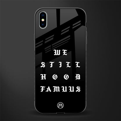 hood famous phone cover for iphone xs max