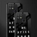 hood famous back phone cover | glass case for realme narzo 50a