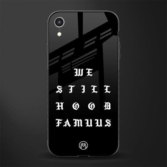 hood famous phone cover for iphone xr