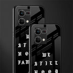 hood famous back phone cover | glass case for oppo f21 pro 4g