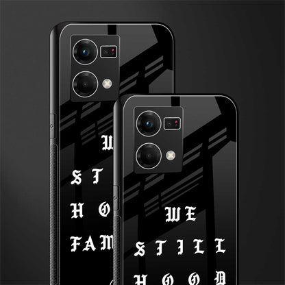 hood famous back phone cover | glass case for oppo f21 pro 4g