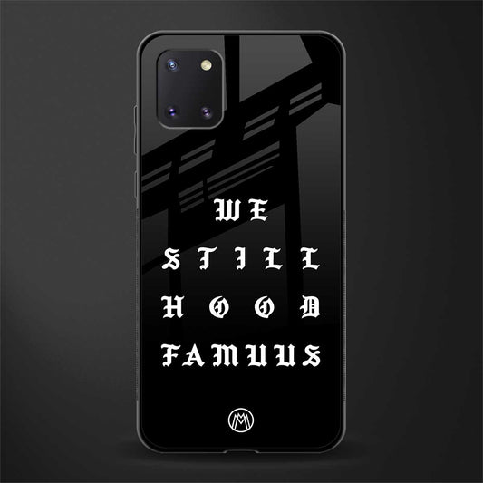 hood famous phone cover for samsung a81