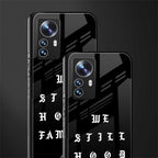 hood famous back phone cover | glass case for xiaomi 12 pro