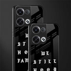 hood famous back phone cover | glass case for oppo reno 8