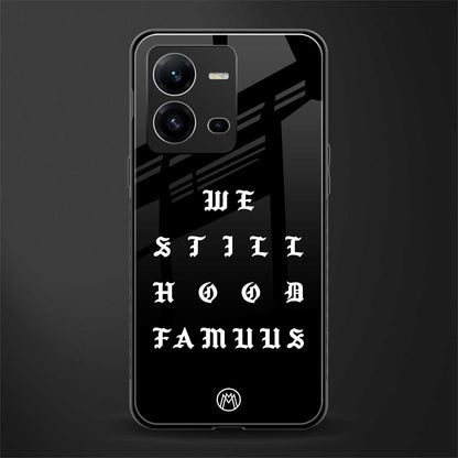 hood famous back phone cover | glass case for vivo v25-5g