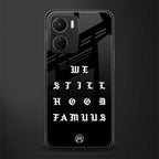 hood famous back phone cover | glass case for vivo y16