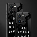 hood famous back phone cover | glass case for vivo y35 4g