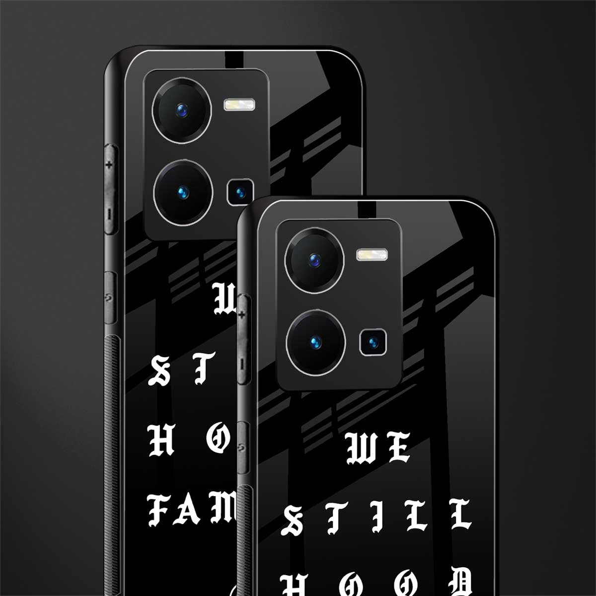 hood famous back phone cover | glass case for vivo y35 4g