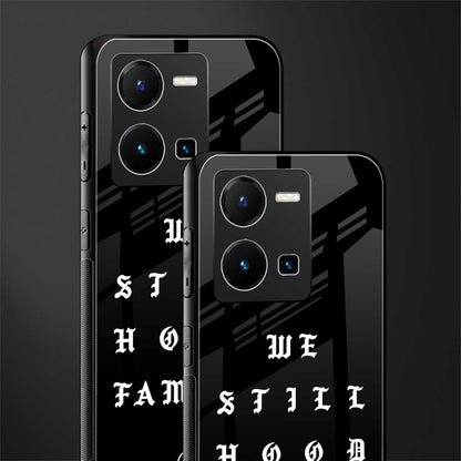 hood famous back phone cover | glass case for vivo y35 4g