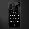 hood famous back phone cover | glass case for vivo y22