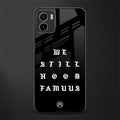 hood famous back phone cover | glass case for vivo y72