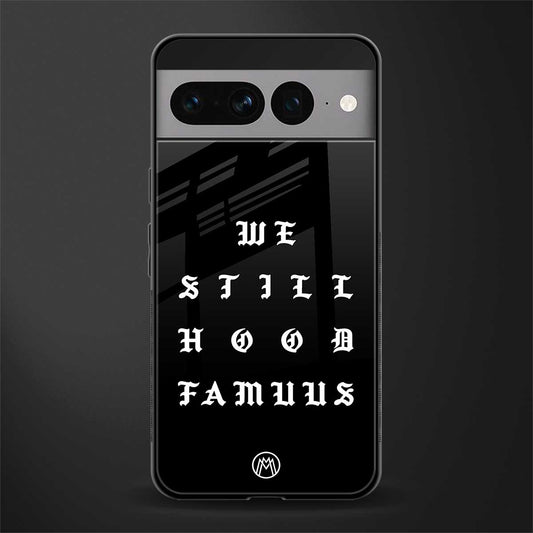 hood famous back phone cover | glass case for google pixel 7 pro