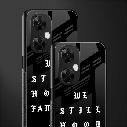 hood famous back phone cover | glass case for oneplus nord ce 3 lite