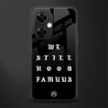 hood famous back phone cover | glass case for oneplus nord ce 3 lite