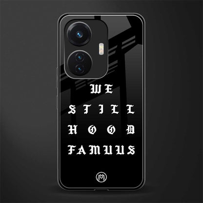 hood famous back phone cover | glass case for vivo t1 44w 4g