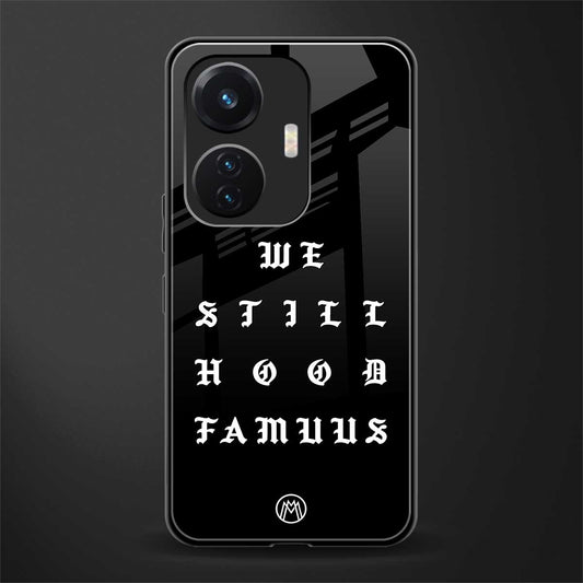hood famous back phone cover | glass case for vivo t1 44w 4g
