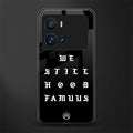 hood famous back phone cover | glass case for iQOO 9 Pro