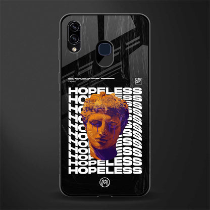 hopeless greek glass case for samsung galaxy m10s image