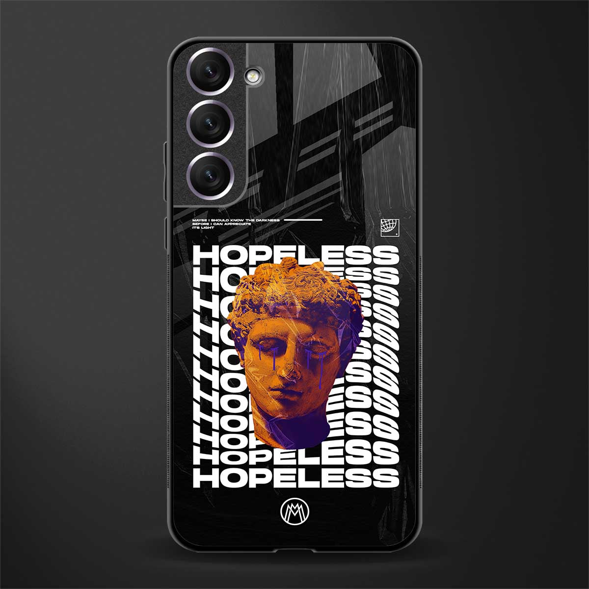 hopeless greek glass case for samsung galaxy s21 image