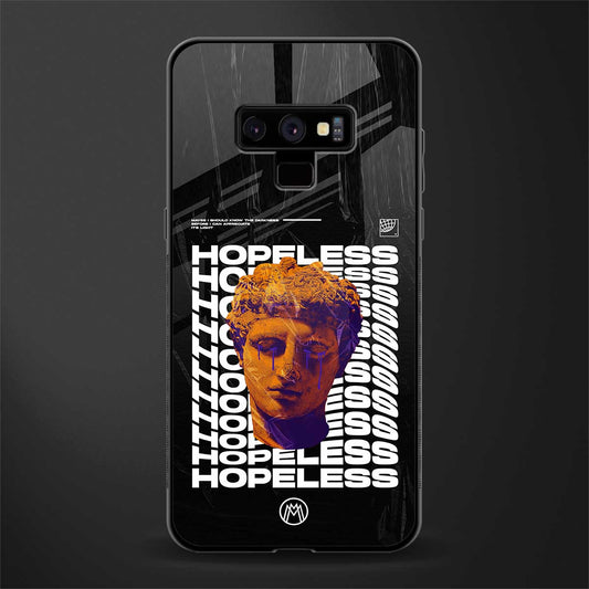 hopeless greek glass case for samsung galaxy note 9 image