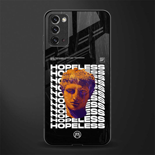 hopeless greek glass case for samsung galaxy note 20 image